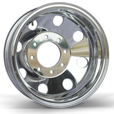 16x6.00 Alcoa 8x6.5" Bolt Circle 4.88" Center Bore Ford Mirror Polish Rear (Discontinued)
